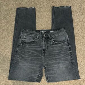 Goodfellow Slim Straight Cool All Season technology gray denim jeans